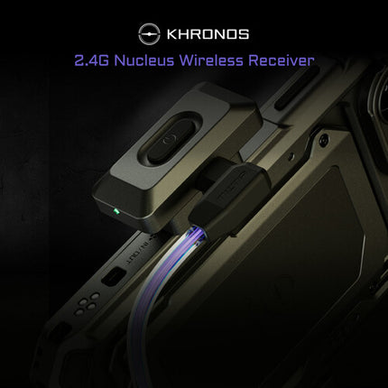 Tilta Khronos Receptor Inalámbrico Nucleus 2.4G Alcance 50m USB-C Space Gray