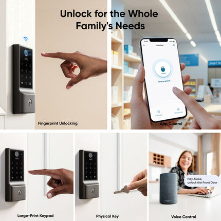 eufy Security E31 Cerradura Inteligente Huella Digital Batería 10000mAh