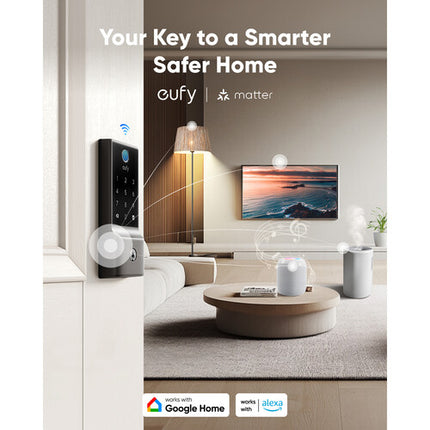 eufy Security E31 Cerradura Inteligente Huella Digital Batería 10000mAh