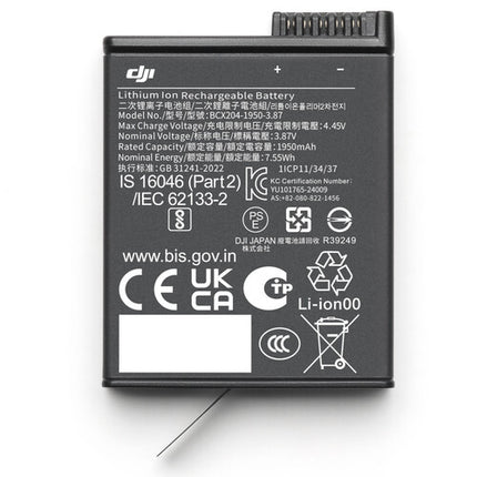 DJI Extreme Battery Plus para Osmo Action 5 Batería 1950mAh 2-Pack
