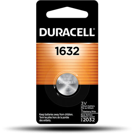 Duracell CR1632 Batería de Litio 3V 137mAh para dispositivos pequeños