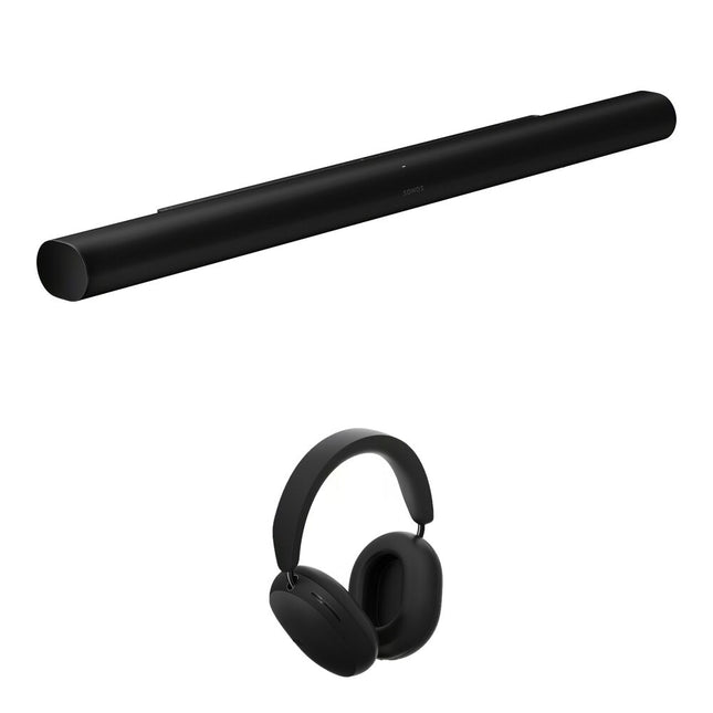 Sonos Ace Auriculares Inalámbricos Over-Ear Cancelación Activa Sonido Espacial Wi-Fi Bluetooth Negro