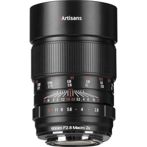 7Artisans 60mm f2.8 Macro 2x Lente Full Frame 2 1 Magnificación Sony E