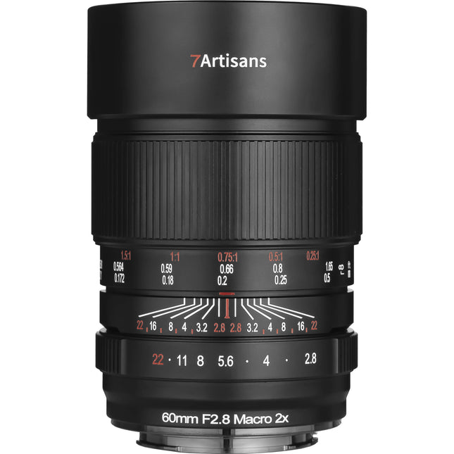 7Artisans 60mm f2.8 Macro 2x Lente Full Frame 2 1 Magnificación Sony E