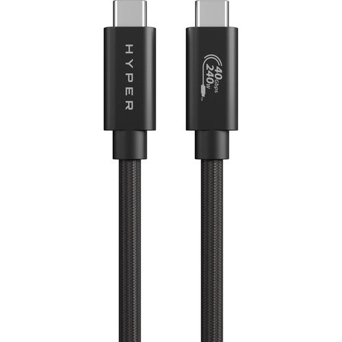 HYPER HyperDrive Next Cable USB-C USB4 40 Gb/s 240W 1.2 m Negro