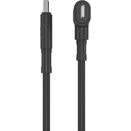 HYPER HyperJuice Cable híbrido USB-C y Lightning 5 pies 60W carga rápida silicona negro