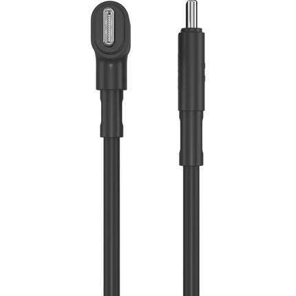 HYPER HyperJuice Cable híbrido USB-C y Lightning 5 pies 60W carga rápida silicona negro