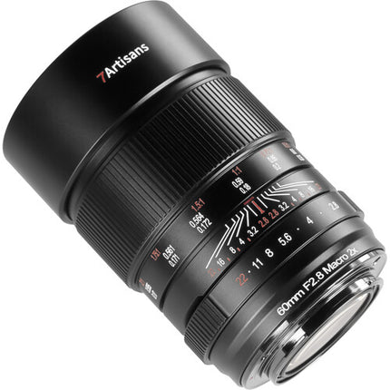 7Artisans 60mm f/2.8 Macro 2x Lente Nikon Z Full Frame 2:1 6.7" Min Foco
