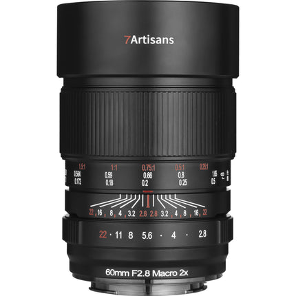7Artisans 60mm f2.8 Lente Macro 2x para Canon RF enfoque manual