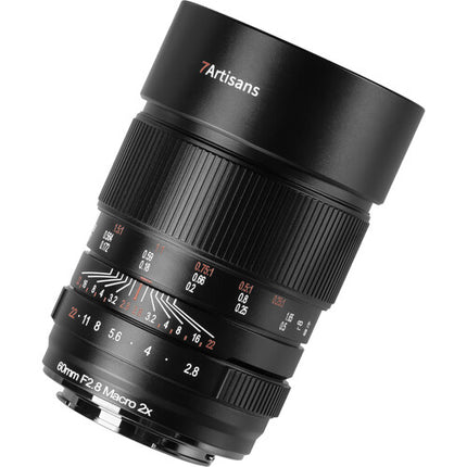 7Artisans 60mm f2.8 Lente Macro 2x para Canon RF enfoque manual