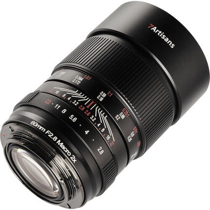 7Artisans 60mm f2.8 Lente Macro 2x para Canon RF enfoque manual