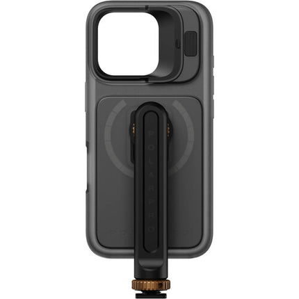 PolarPro LiteChaser Soporte Vertical para iPhone 16 en aluminio 6061 durable