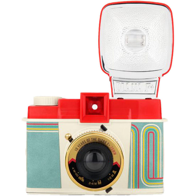 Lomography Diana F+ cámara analógica con flash y velocidad 1/60