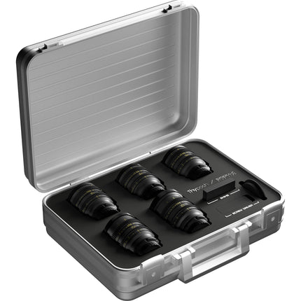 Thypoch Simera-C T1.5 Kit de 5 lentes cine Full-Frame 21 75mm Sony E
