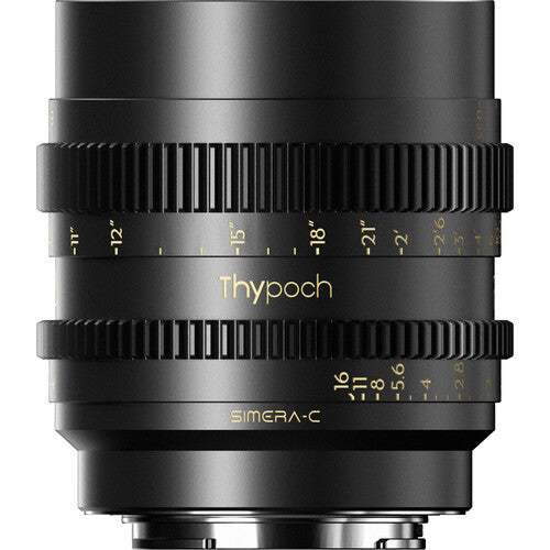 Thypoch Simera-C 21mm T1.5 Lente Cine Full Frame Diafragma 16 Palas