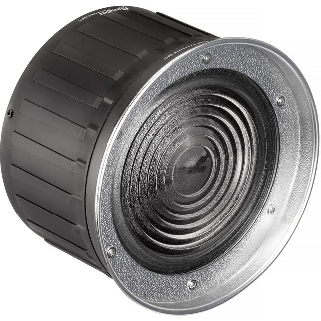 Angler 2X Fresnel para Montura Bowen S Lente de Vidrio 6 Pulgadas 300W Máx con Estuche