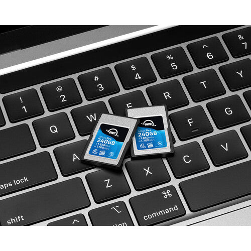 OWC 240GB Atlas Pro CFexpress 4.0 Tipo A Tarjeta de Memoria 1850 MB/s Lectura 1700 MB/s Escritura