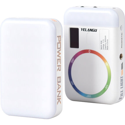 YELANGU MAG5 RGB Panel LED Doble Cara 6W 2500-9000K Batería Integrada