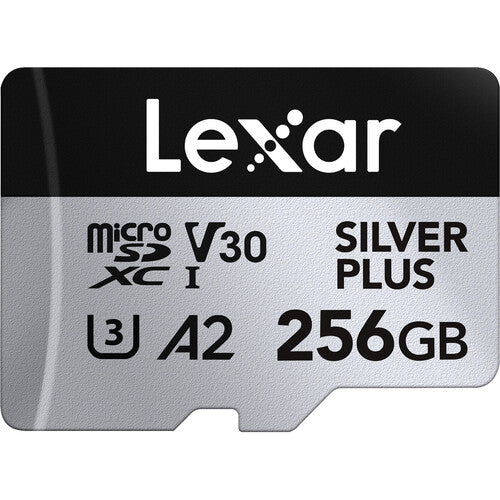 Lexar 256GB microSDXC Profesional SILVER PLUS UHS-I 205MB/s SD Adapter 5-Pack
