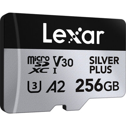 Lexar 256GB microSDXC Profesional SILVER PLUS UHS-I 205MB/s SD Adapter 5-Pack