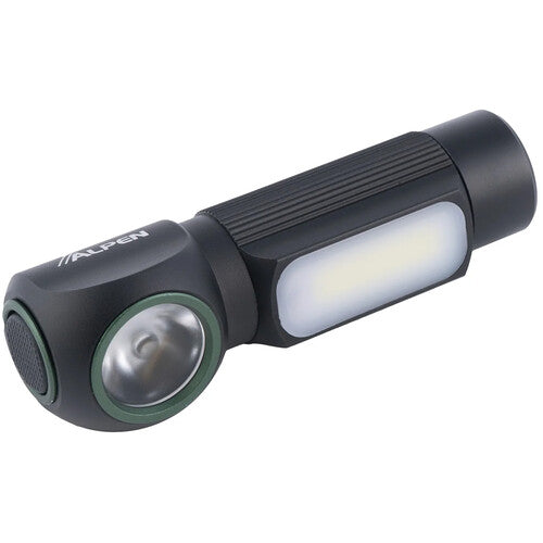 Alpen Optics Tek-Light Recargable LED Luz Spot 500 Lúmenes Flood 250 Lúmenes