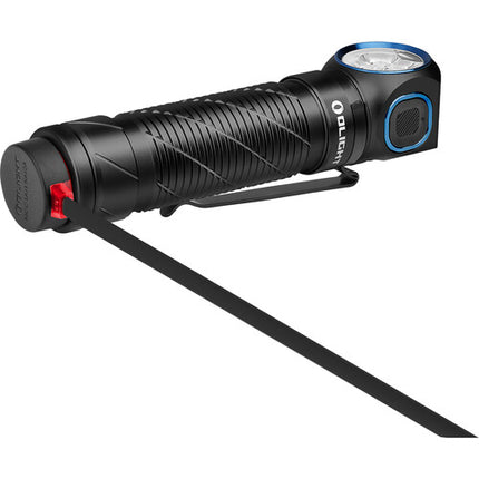 Olight Perun 3 Linterna Recargable LED Ángulo Derecho 3000 Lúmenes Batería 5000mAh Negra