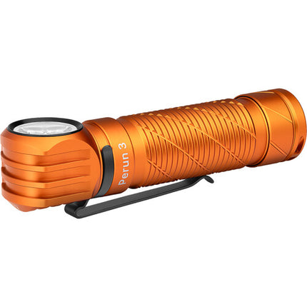 Olight Perun 3 Linterna LED Recargable 3000 Lúmenes 5000mAh con Banda Ajustable
