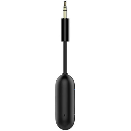 MEE audio Connect Air Adaptador Inalámbrico para Avión Negro con Bluetooth aptX y Cable 3.5mm