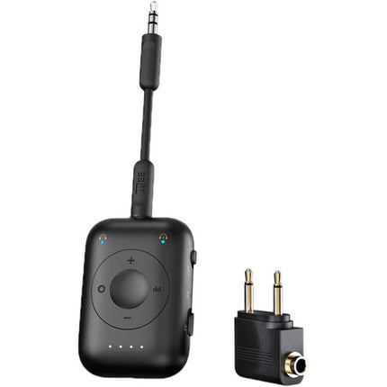 MEE audio Connect Air Pro Transmisor y Receptor Bluetooth con aptX y Adaptador 2-Prong