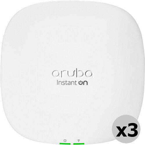 HPE Networking Instant On AP25 Punto de Acceso Dual-Banda Wi-Fi 6 5374 Mb/s 3-Pack