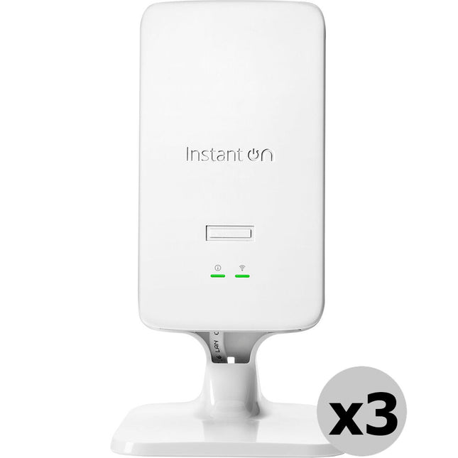 HPE Networking Instant On AP22D Punto de Acceso Wi-Fi 6 Dual-Banda 1.7 Gb/s 3 Pack
