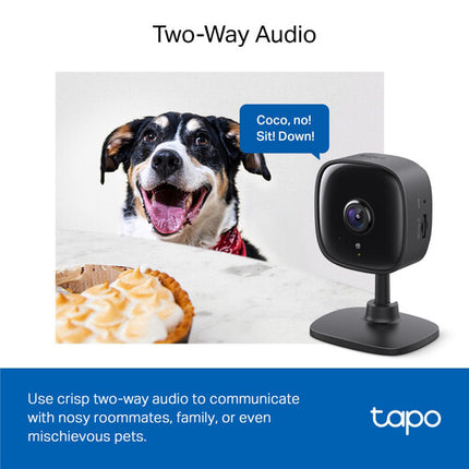 TP-Link Tapo C101 Cámara de Seguridad Interior 1080p Visión Nocturna 4 Pack