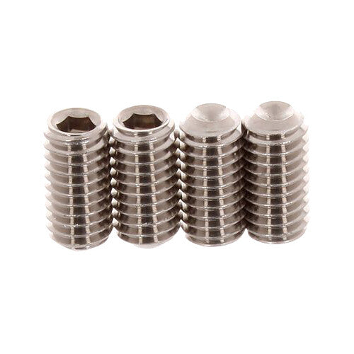 Ultralight Set Screw para AD-3816 Base Adapter 3/8"-16 Acero 316 4-Pack