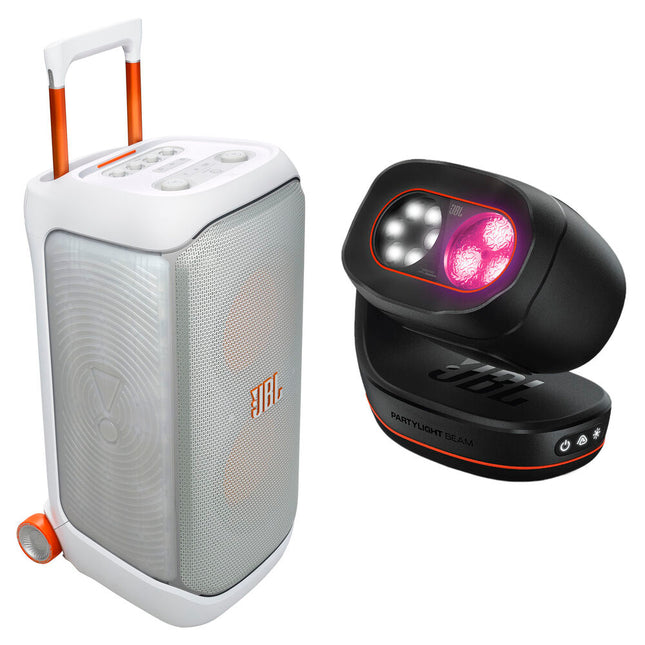 JBL PartyBox Stage 320 Altavoz Inalámbrico 240W 18H Batería Blanca
