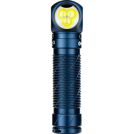 Olight Perun 3 Linterna LED Recargable Ángulo Derecho 3000 lúmenes 5000mAh con Cinta Ajustable