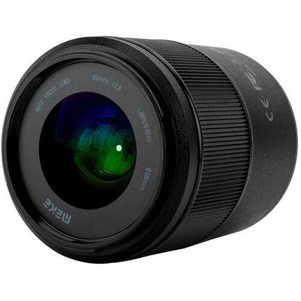 Meike 35mm f2.0 objetivo para Nikon Z apertura rápida y firmware USB