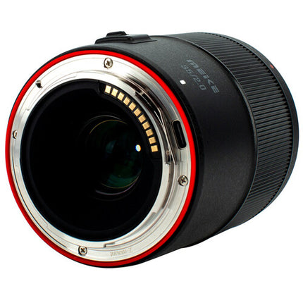 Meike 35mm f2.0 objetivo para Nikon Z apertura rápida y firmware USB