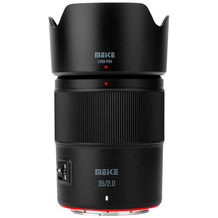 Meike 35mm f2.0 objetivo para Nikon Z apertura rápida y firmware USB