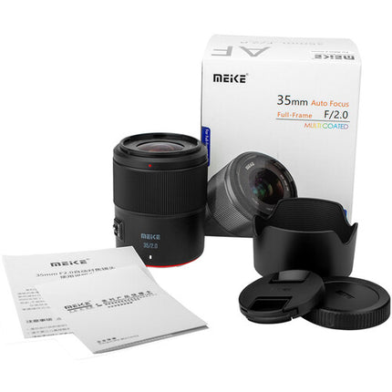 Meike 35mm f2.0 objetivo para Nikon Z apertura rápida y firmware USB