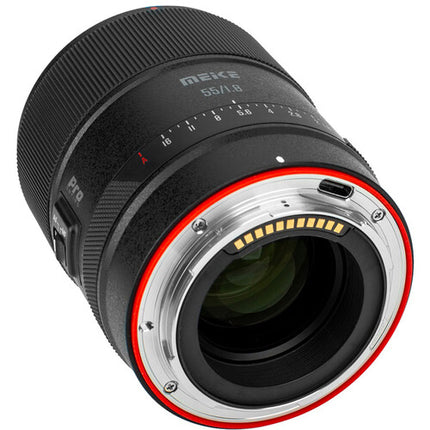 Meike 55mm f/1.8 Pro AF lente para Nikon Z Full Frame f/1.8-16 y diafragma 9 hojas
