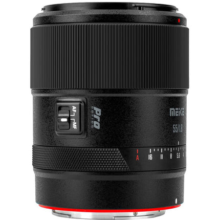 Meike 55mm f/1.8 Pro AF lente para Nikon Z Full Frame f/1.8-16 y diafragma 9 hojas