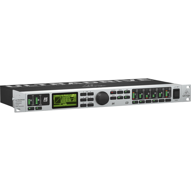 Behringer ULTRADRIVE DCX2496LE sistema gestión altavoces con 2 entradas 6 salidas analógicas
