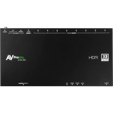 AVPro Edge 1x8 Amplificador de Distribución HDMI 2.1 48 Gb/s 8K60 4K120