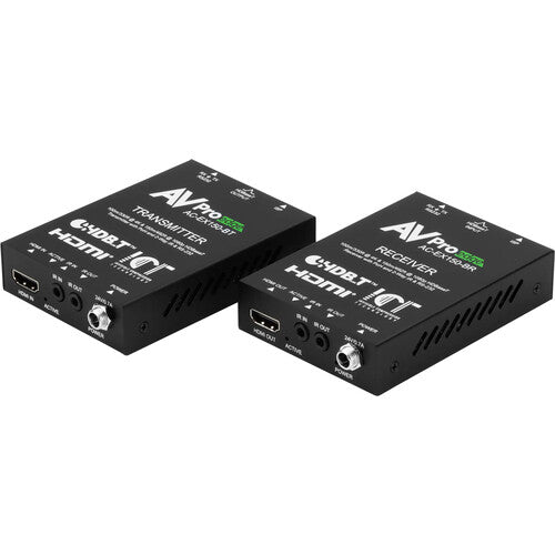 AVPro Edge 4K HDMI sobre HDBaseT Extensor Set 492 Pies UHD 4K 328 Pies 1080p
