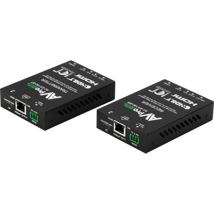 AVPro Edge 4K HDMI sobre HDBaseT Extensor Set 492 Pies UHD 4K 328 Pies 1080p