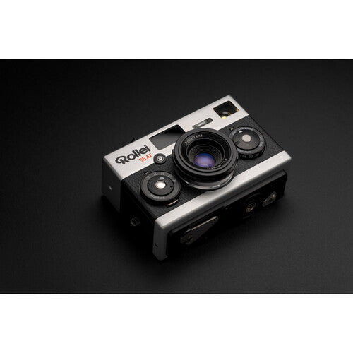 Rollei 35AF Cámara de 35mm con Lente f2.8 y Flash Integrado Chrome