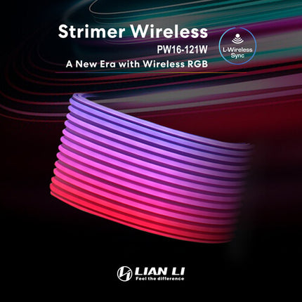 Lian Li Strimer Wireless 16-12 Cable ARGB 12V 2x6 Pin 174 LEDs 34 cm