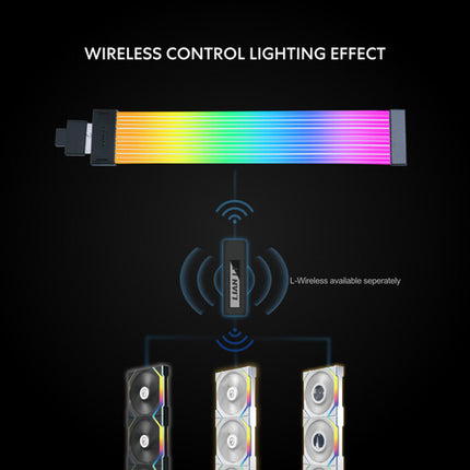 Lian Li Strimer Wireless 16-12 Cable ARGB 12V 2x6 Pin 174 LEDs 34 cm