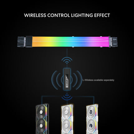 Lian Li Strimer Wireless Cable ARGB 2x8-Pin GPU 13.4" 116 LEDs