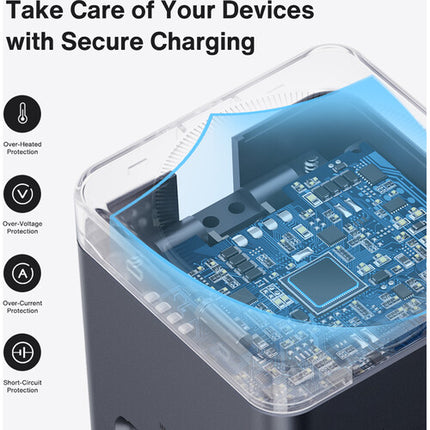 iVANKY Fusion Wireless Charger Pro 1 Cargador Inalámbrico 15W 5 Dispositivos 65W Adaptador